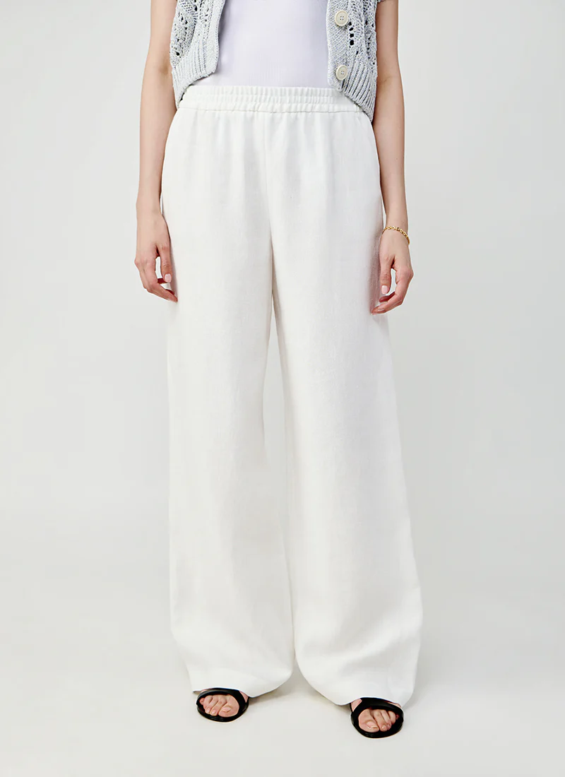 Wide Leg Linen Pants