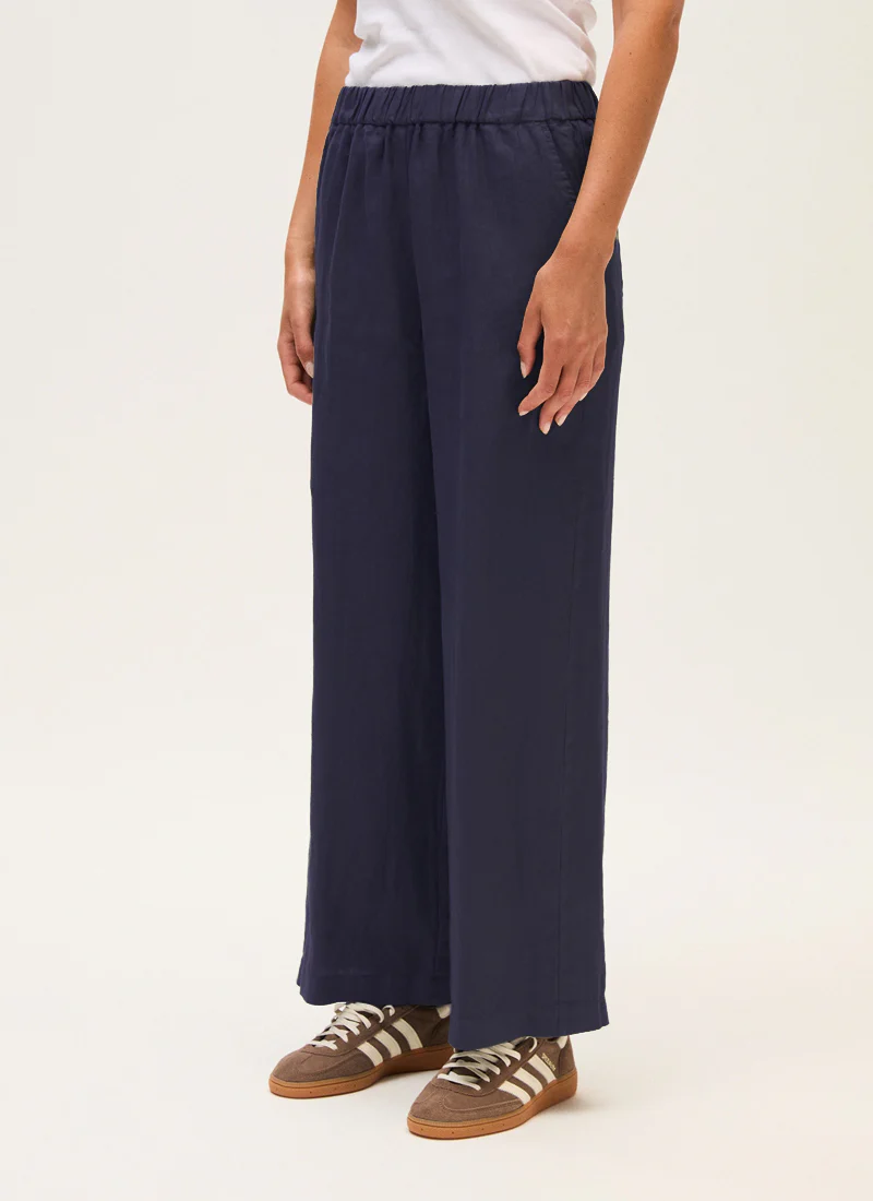 Linen Wide Leg Trouser
