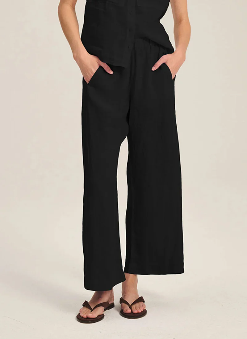 Lola Woven Linen Pant