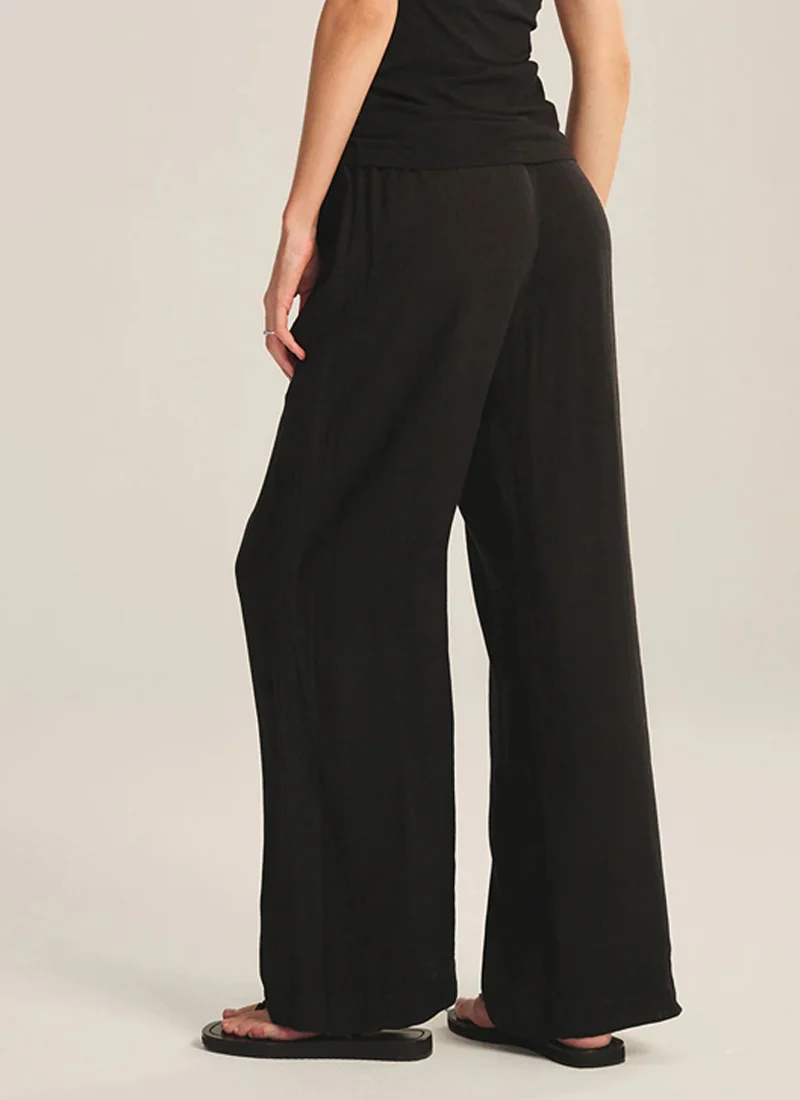 Lola Woven Linen Pant - Image 2