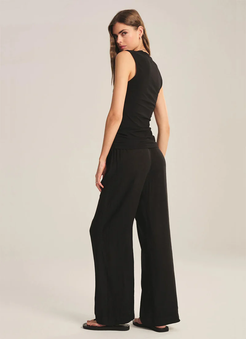Lola Woven Linen Pant - Image 5