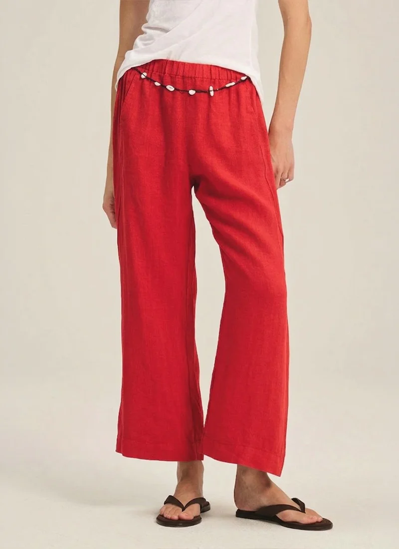Lola Woven Linen Pants