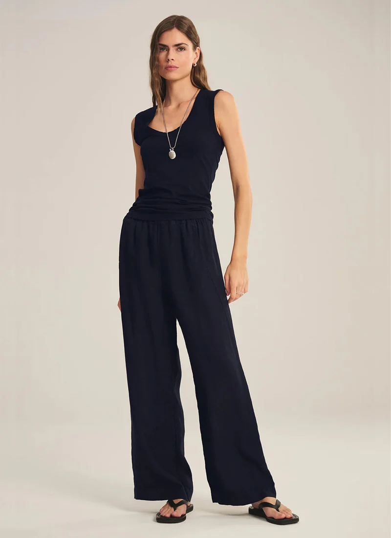 Lola Woven Linen Pant - Image 4
