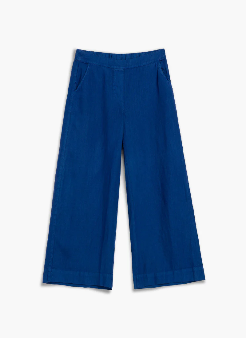 Maisie Linen Pull On Wide Leg