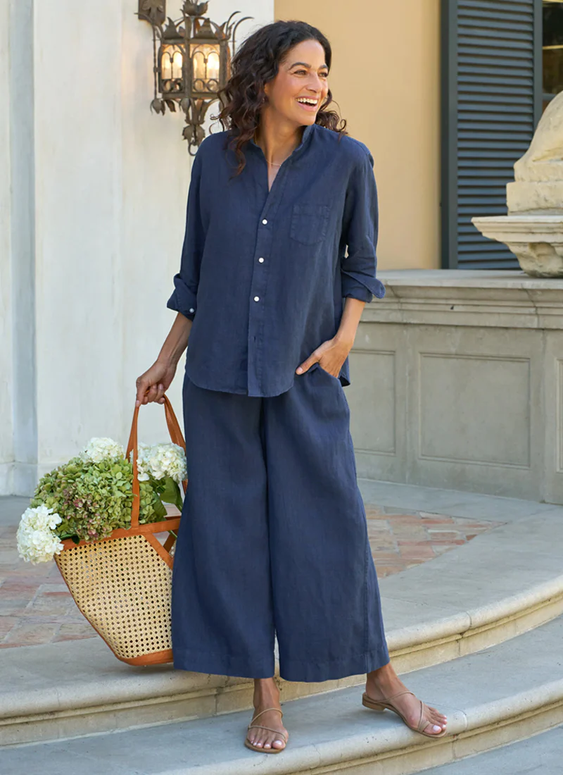 Maisie Pull On Crop Wide Leg - Image 3