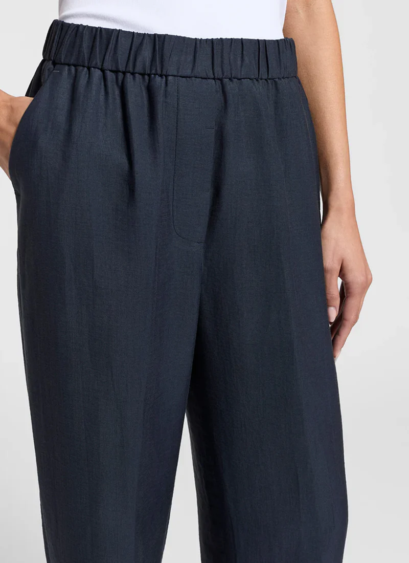 Viscose Linen Twill Trousers - Image 4