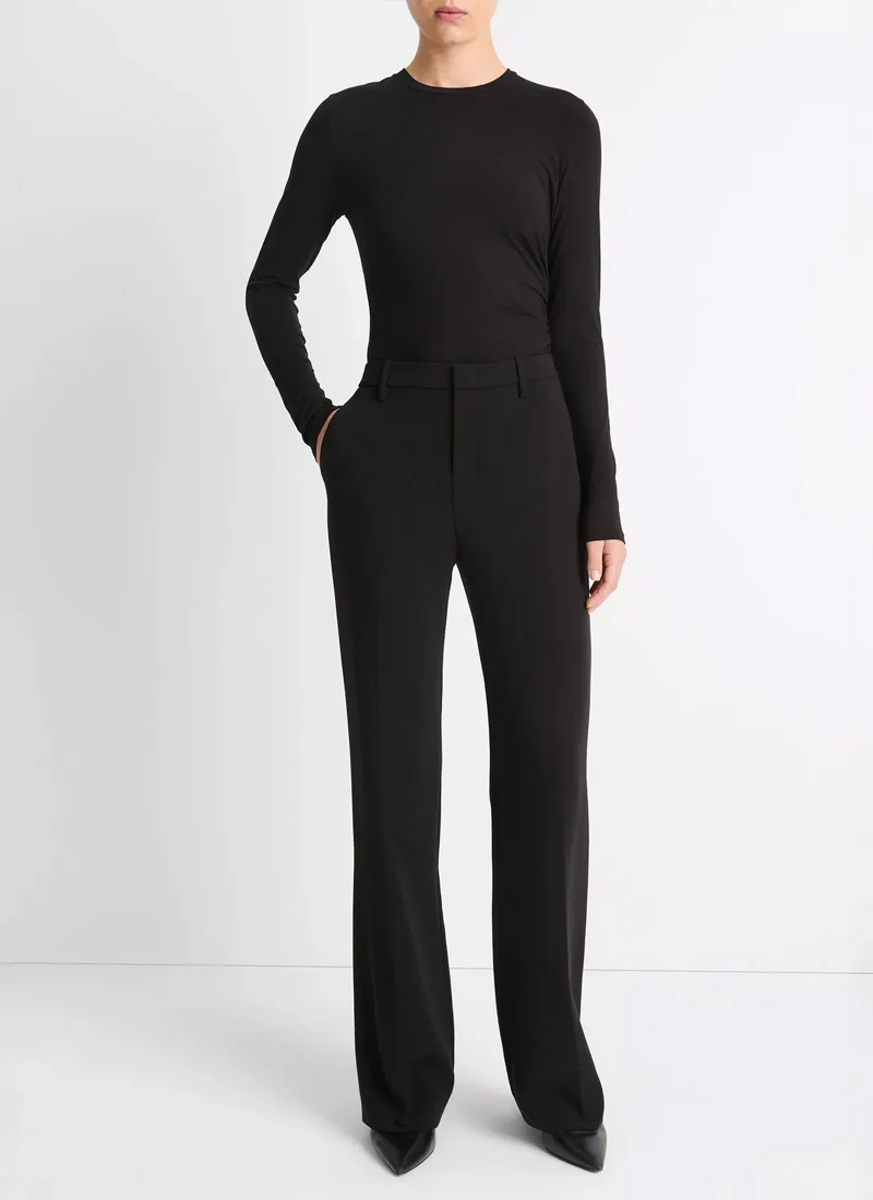 Mid Rise Tailored Flare Pant - Image 4