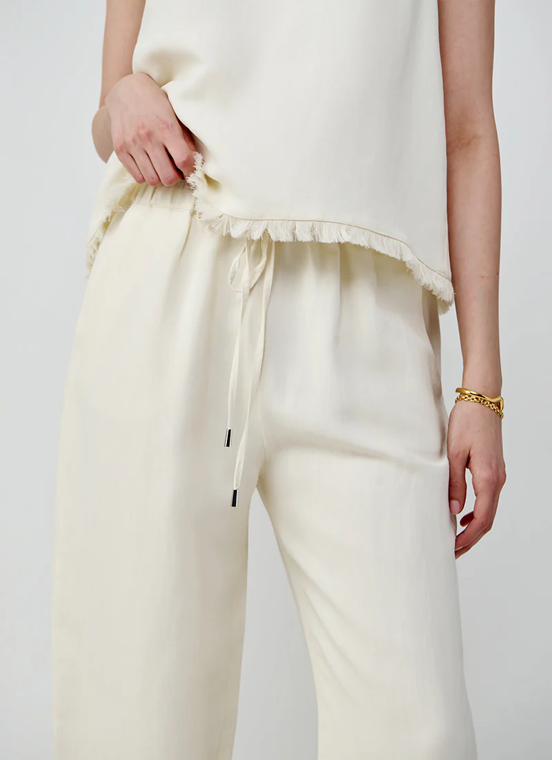 Pascal Jogger Pant Milk - Image 3