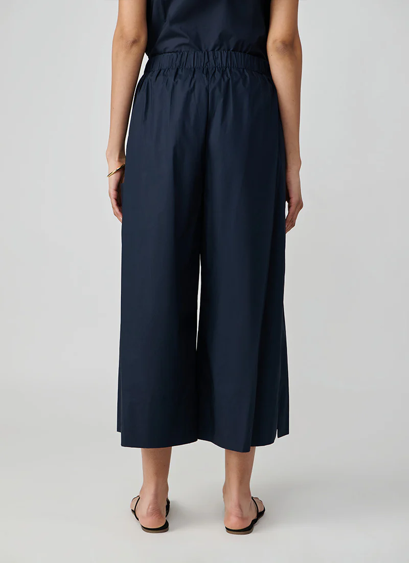 Pocket Detail Wide Leg Cropped Pants - Image 2