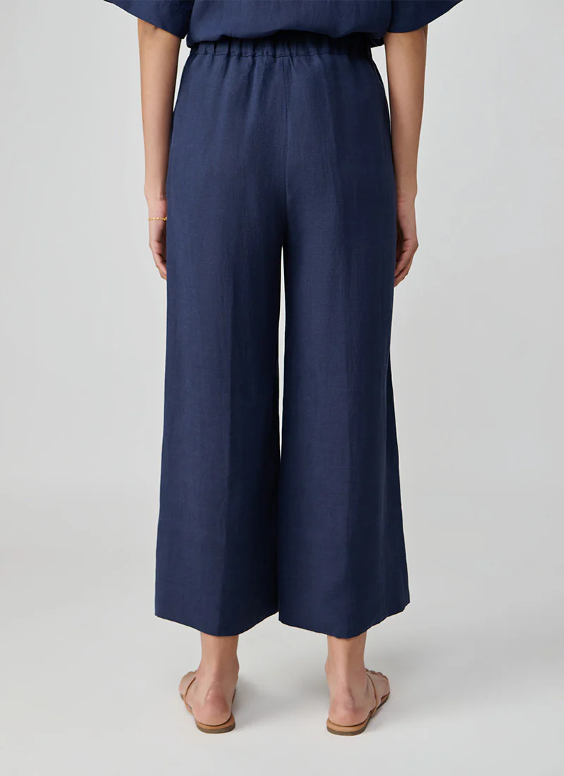 Tropea Wide Leg Linen Pant - Image 3
