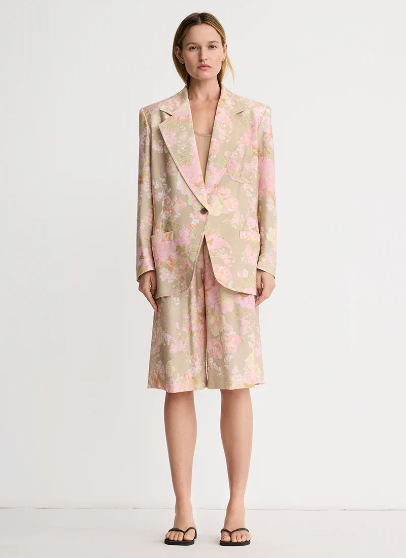 Notched Lapel Blazer - Image 3