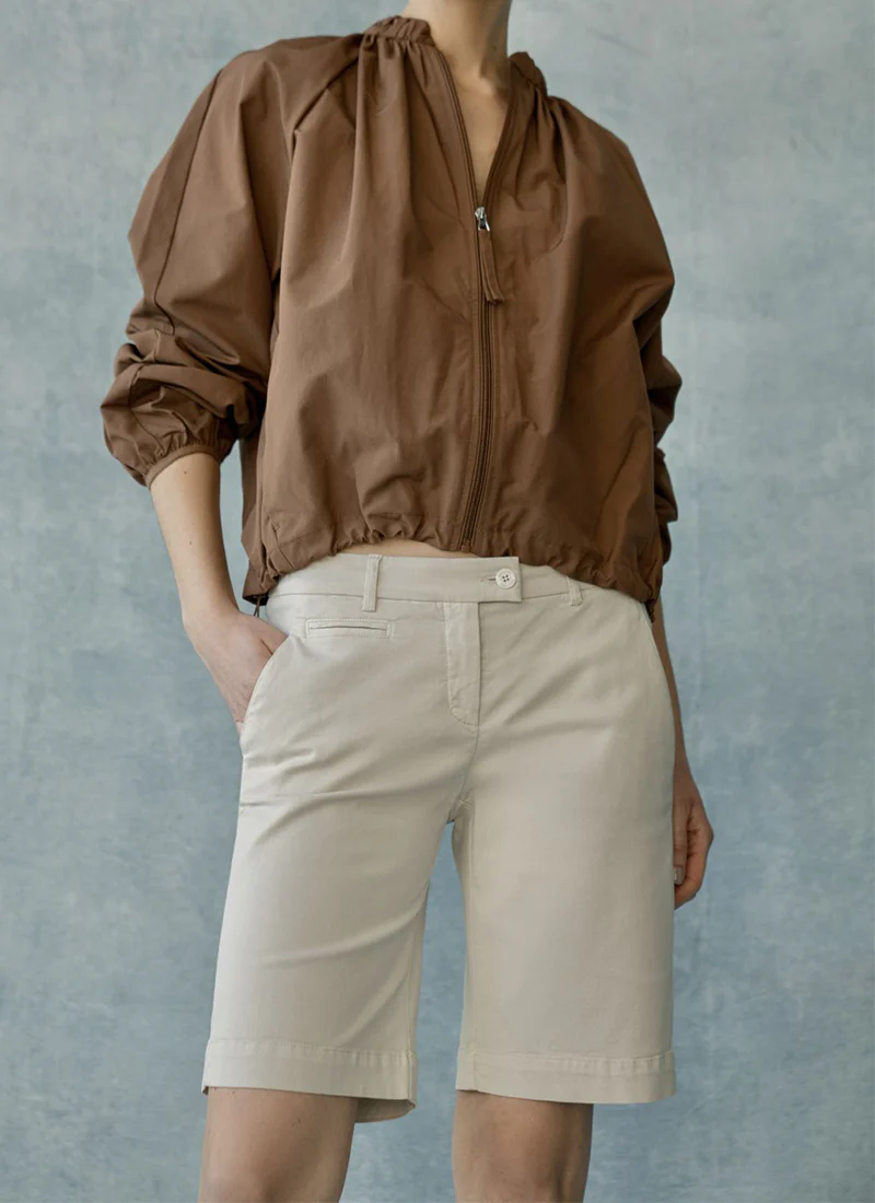 Vicky Twill Bermuda Shorts