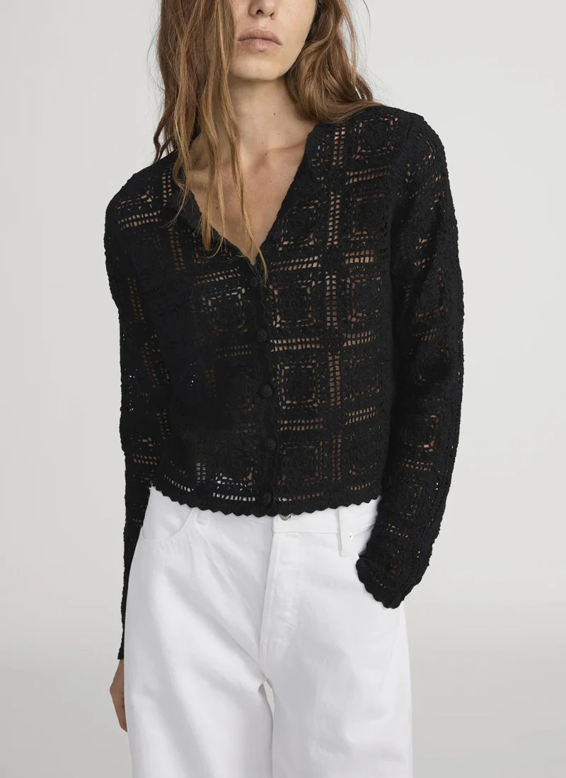 The Crochet Cardigan