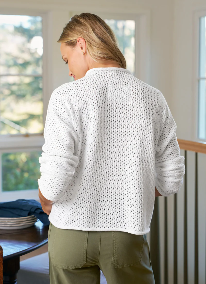 Monterey Pointelle Sweater - Image 2