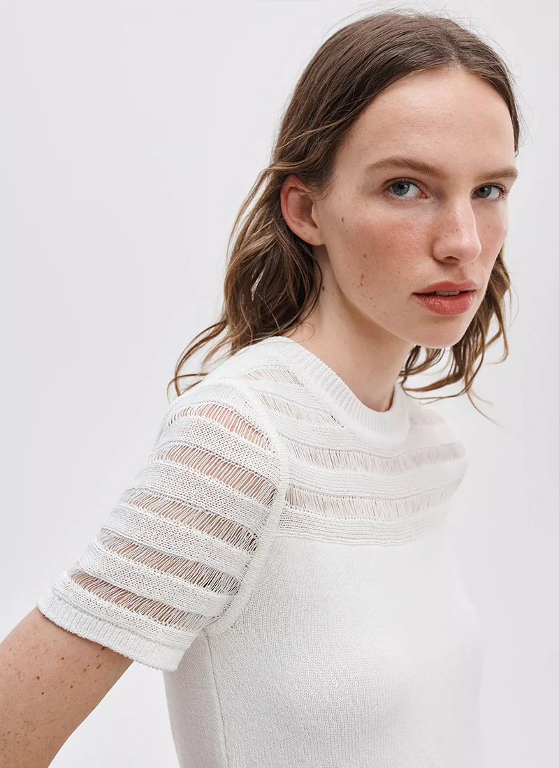 Britt Short Sleeve Crew - Image 3