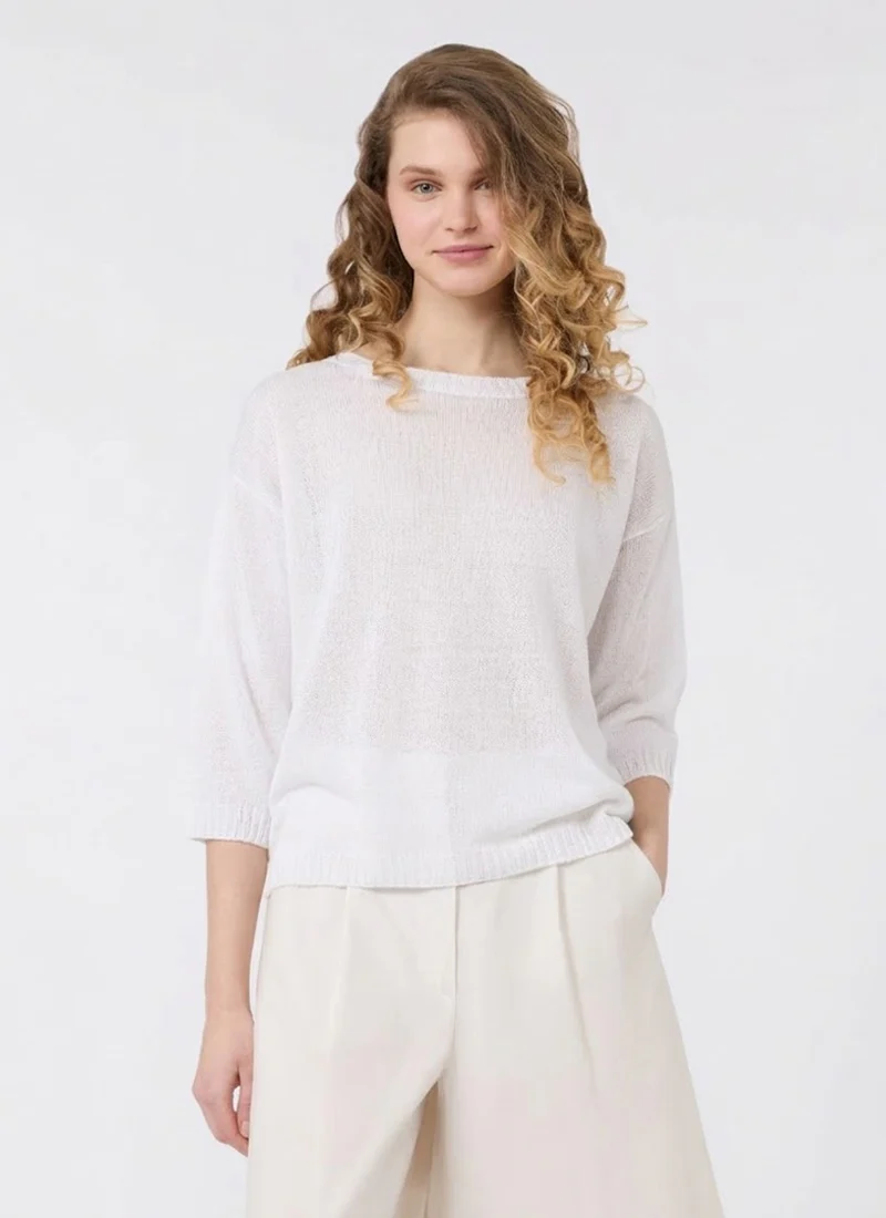 Cannone Linen Sweater