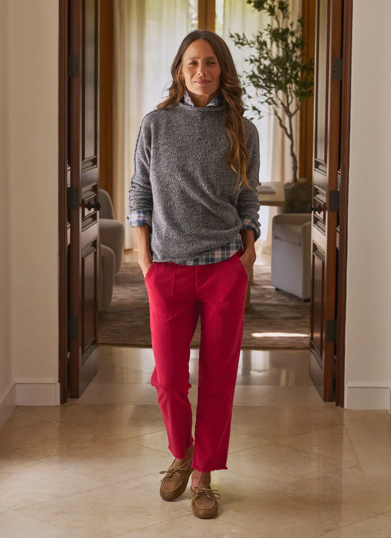 Monterey Rolled Funnel Neck Sweater - Image 5