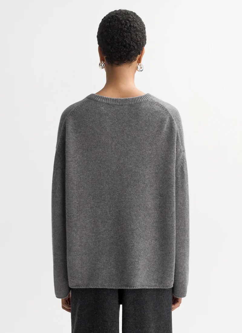 Relaxed Fit Crew Neck Sweater - Image 2