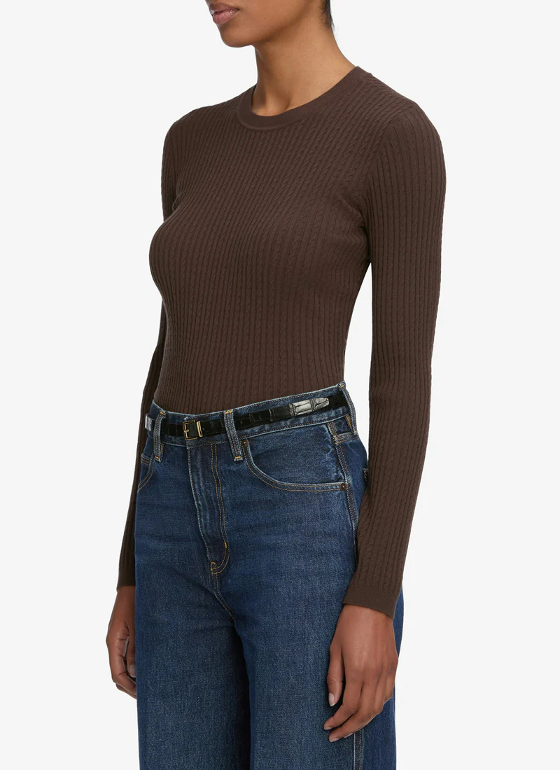 The Fine Cable Sweater - Image 3