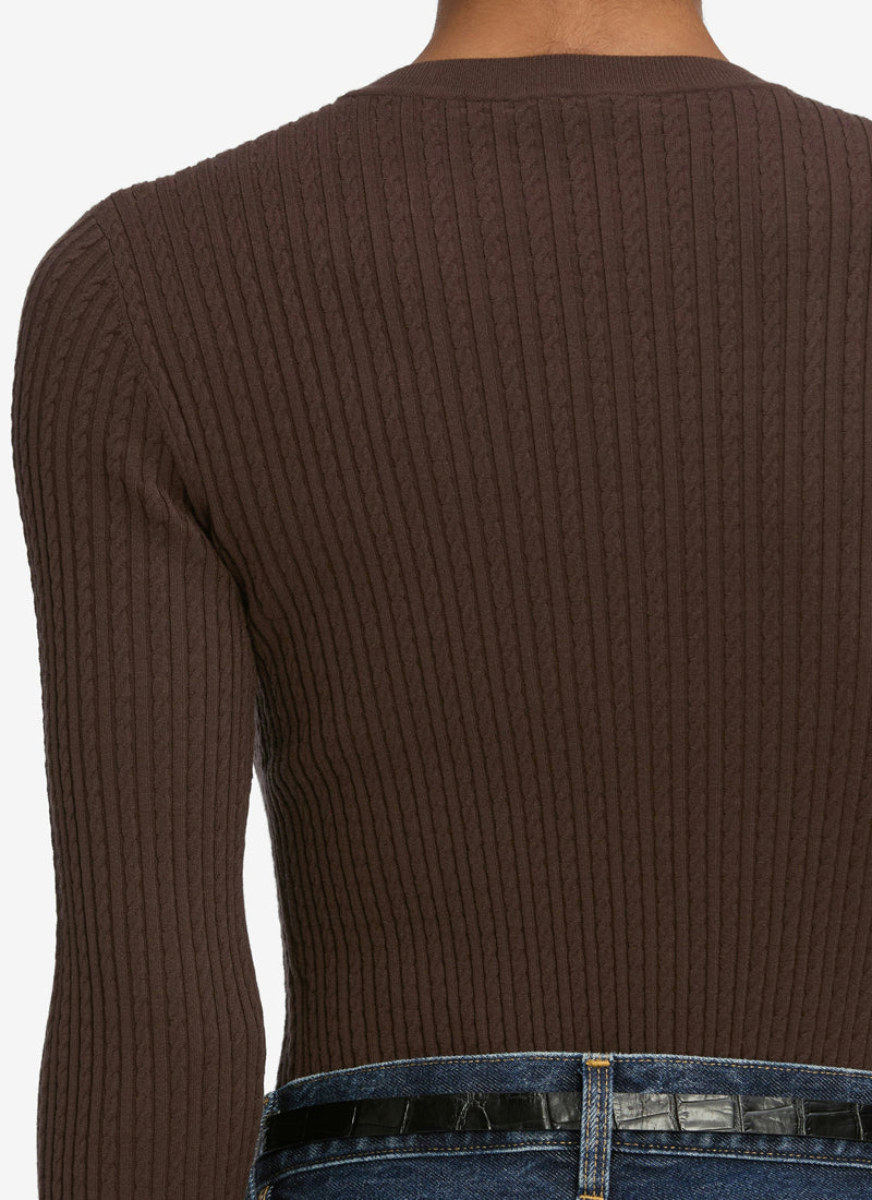 The Fine Cable Sweater - Image 4