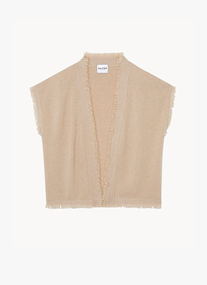 Nessa Cashmere Gilet - Image 4