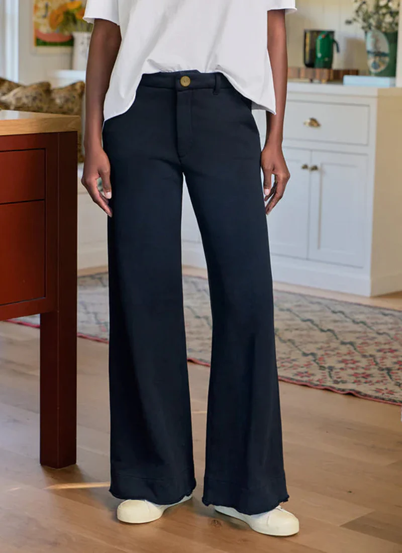 Riley Wide Leg Trouser Sweatpants