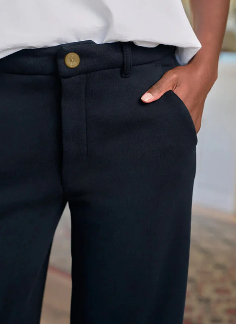 Riley Wide Leg Trouser Sweatpants - Image 3