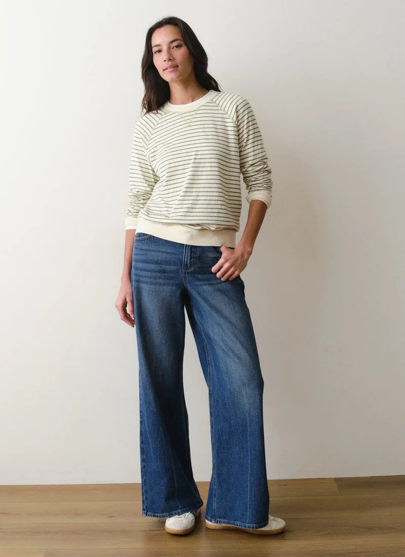 Reversible Raglan Crewneck Sweatshirt - Image 5
