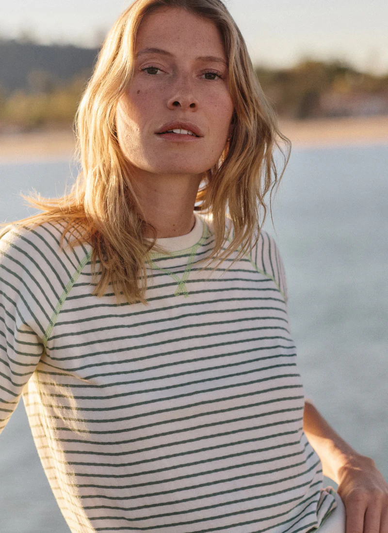 Reversible Raglan Crewneck Sweatshirt - Image 9