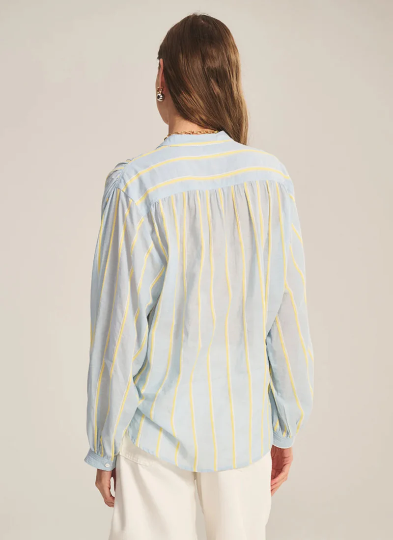 Analyn Yarn Dyed Striped Top - Image 2