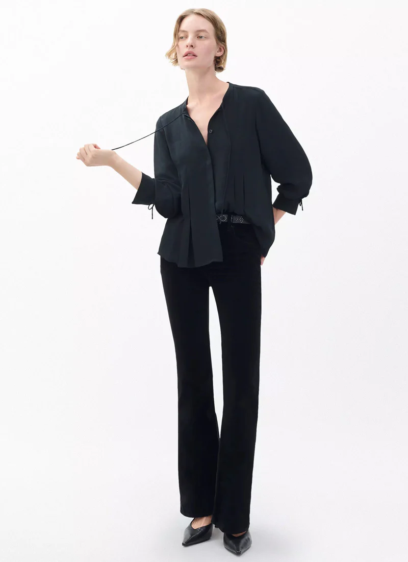 Arden Pleated Blouse - Image 5