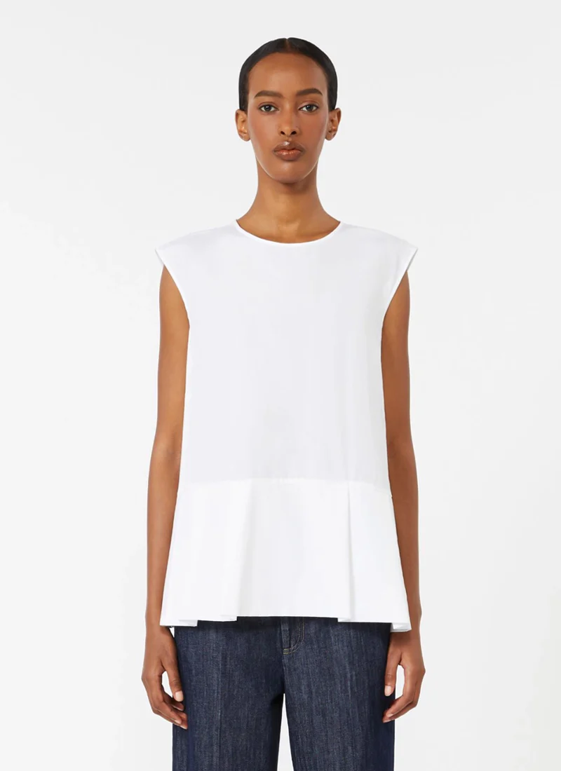 Brava Cotton Poplin Blouse