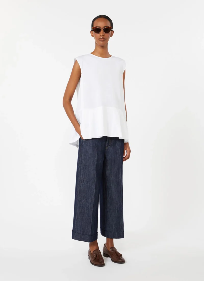 Brava Cotton Poplin Blouse - Image 3