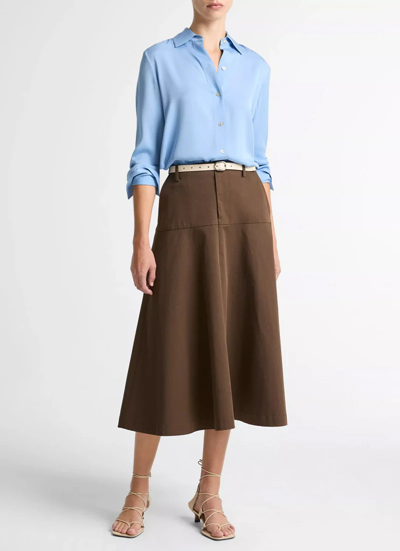 Long Sleeve Button Down Blouse - Image 4