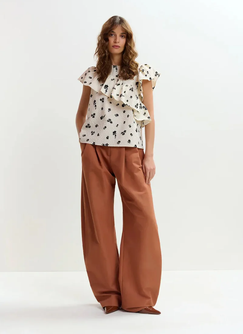 Oojoo Ruffle Top - Image 4