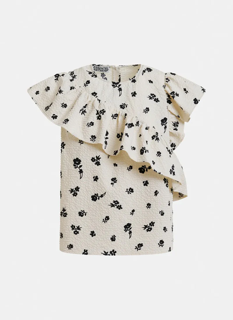 Oojoo Ruffle Top - Image 5