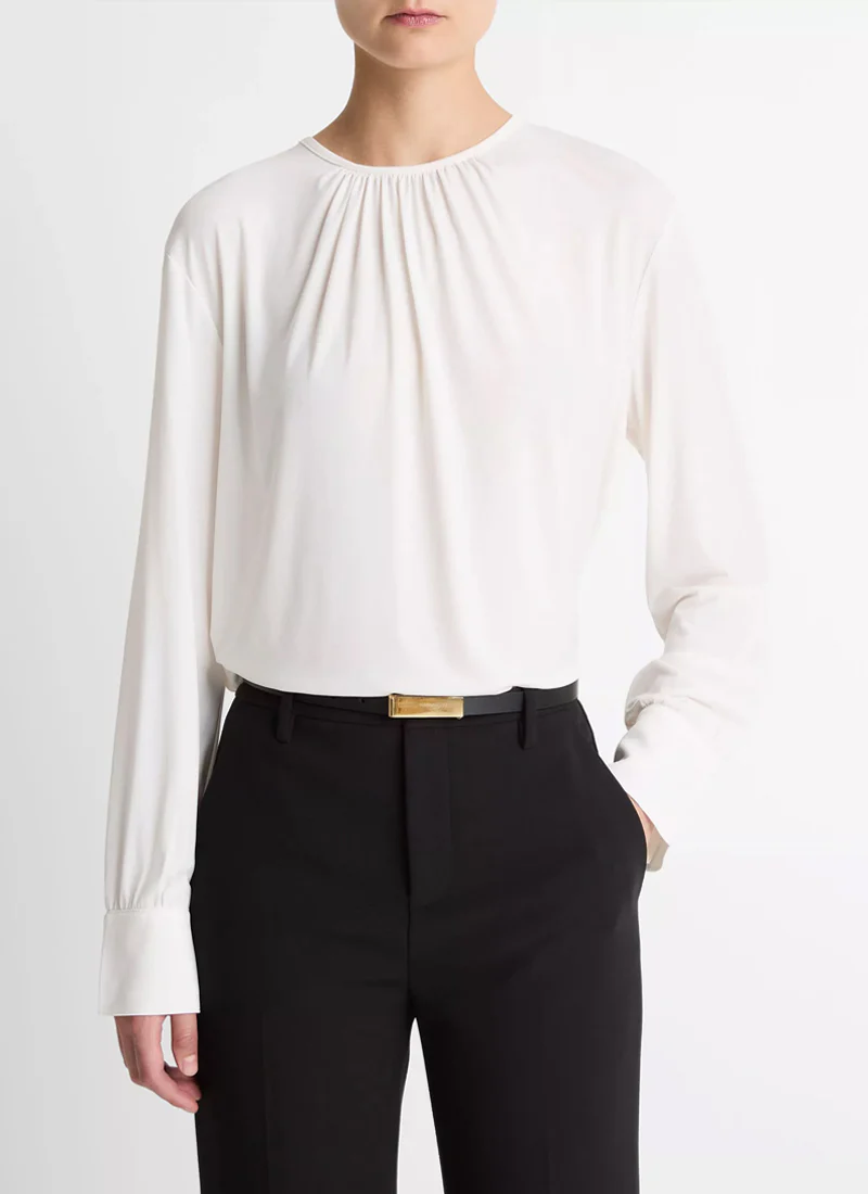 Soft Gathered Blouse