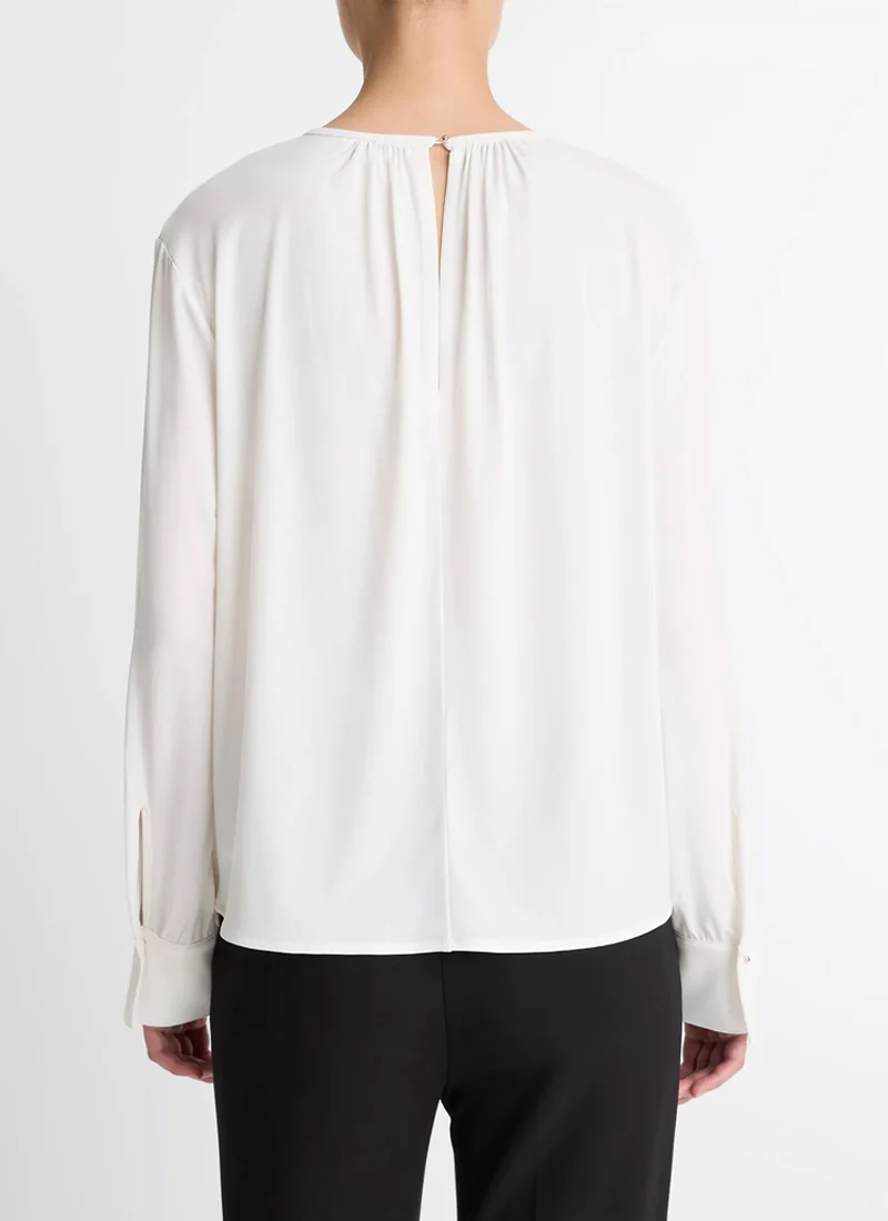 Soft Gathered Blouse - Image 2