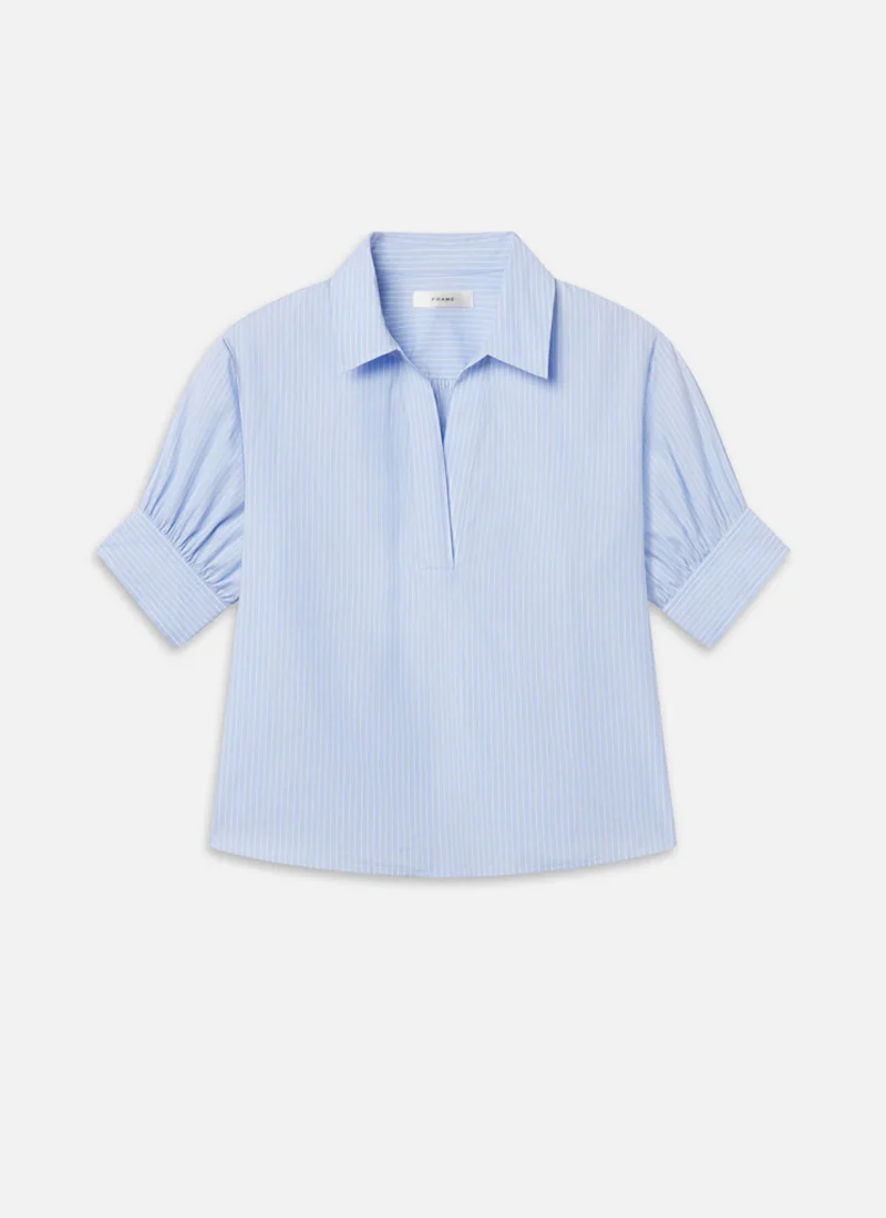 The Striped Popover Top - Image 7