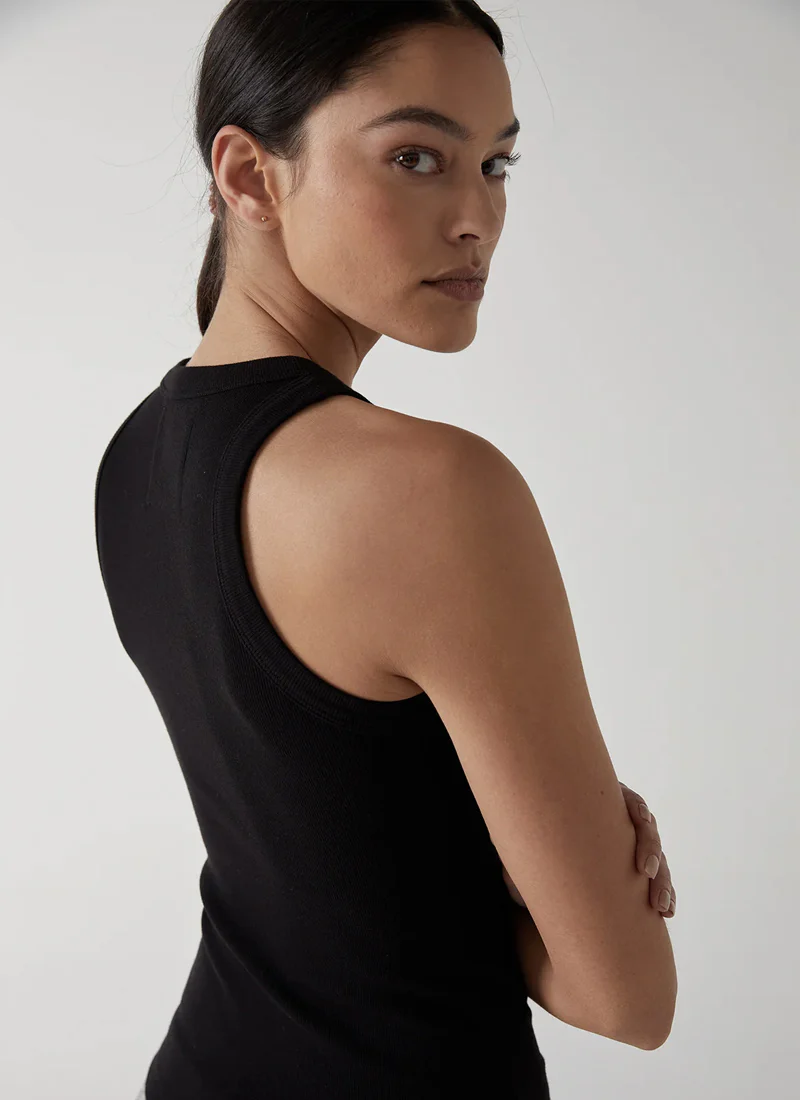 Cruz Rib Tank Top - Image 3