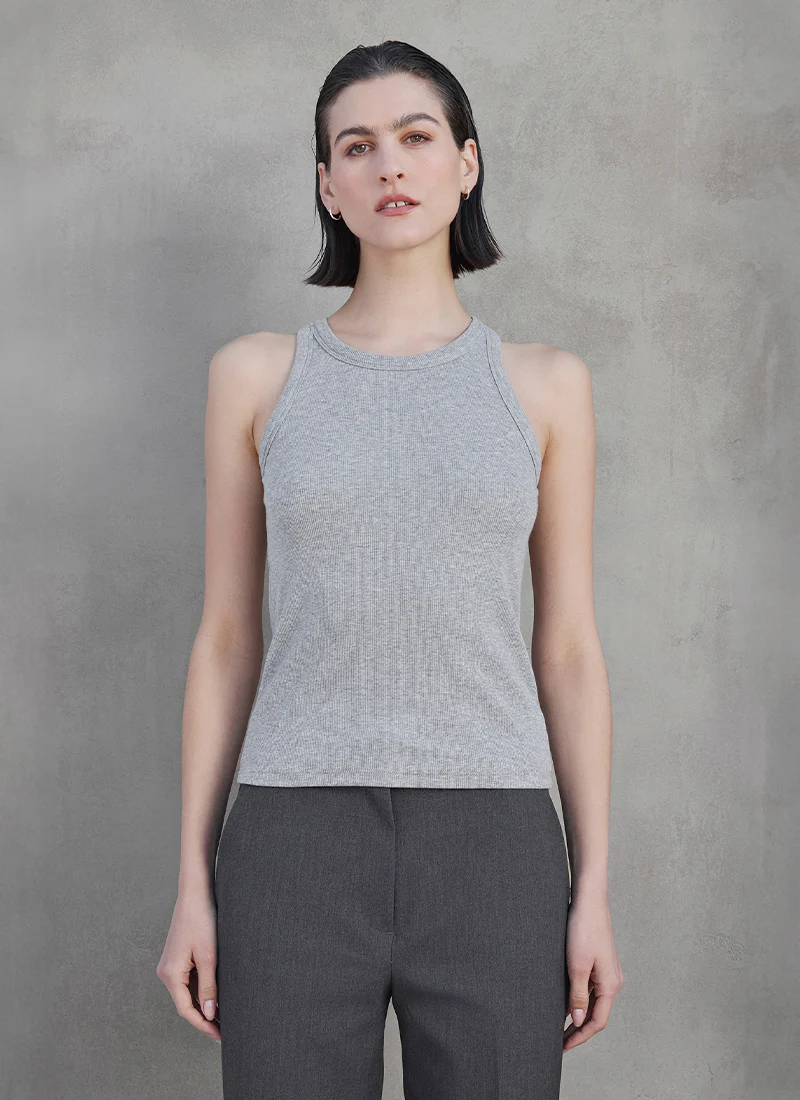 Cruz Rib Tank Top - Image 4