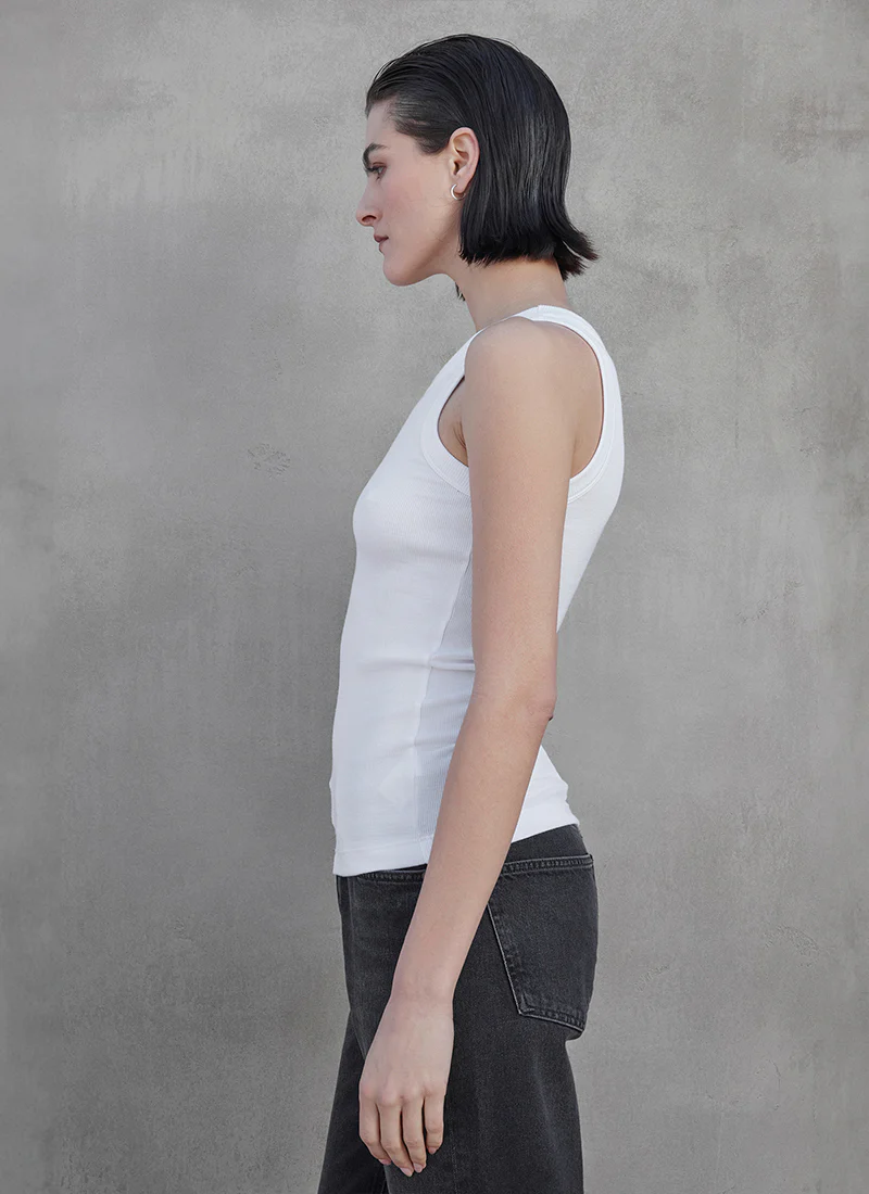 Cruz Rib Tank Top - Image 4