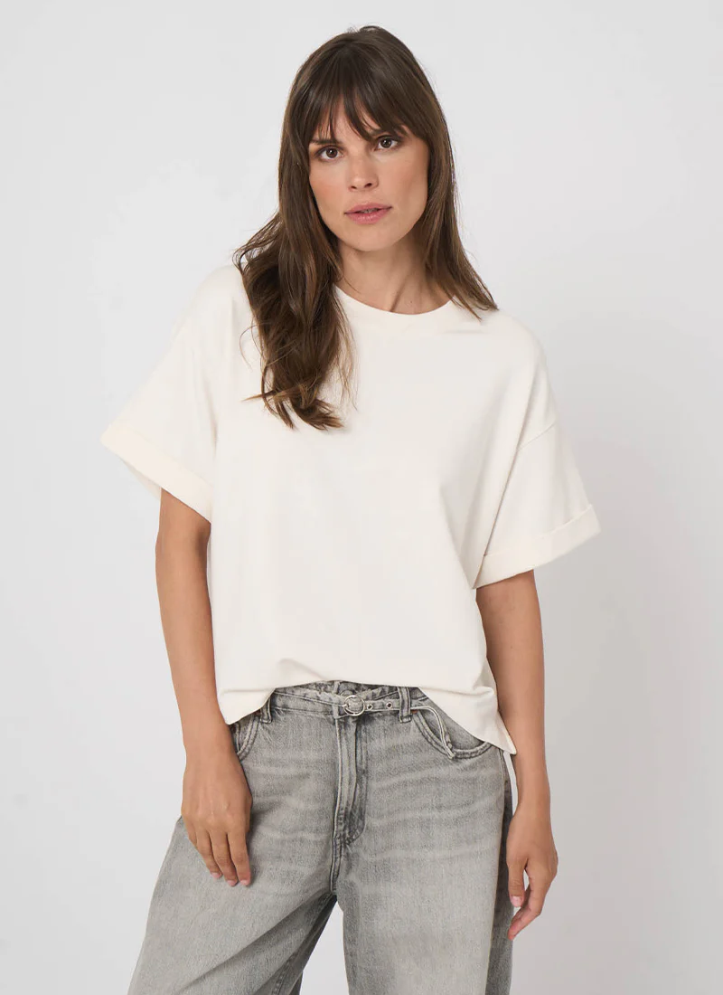 French Terry Boxy T-Shirt