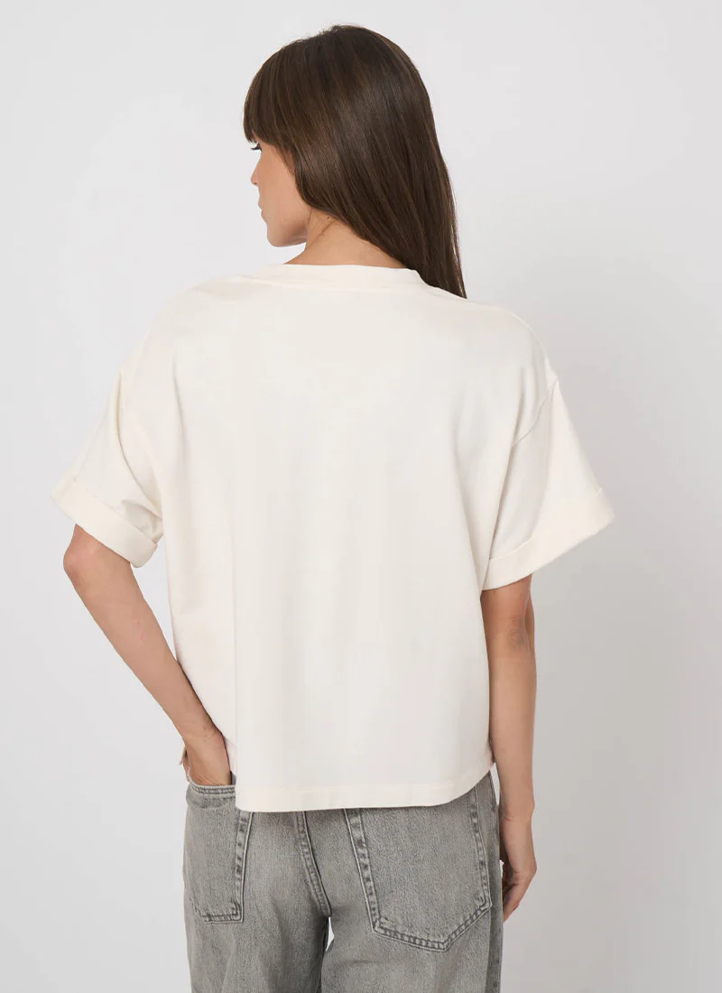 French Terry Boxy T-Shirt - Image 2