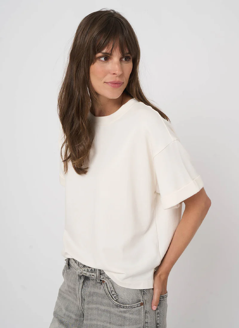 French Terry Boxy T-Shirt - Image 3