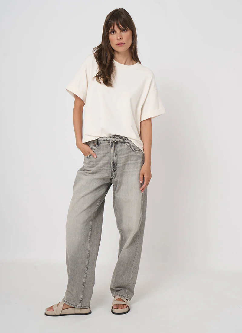 French Terry Boxy T-Shirt - Image 6