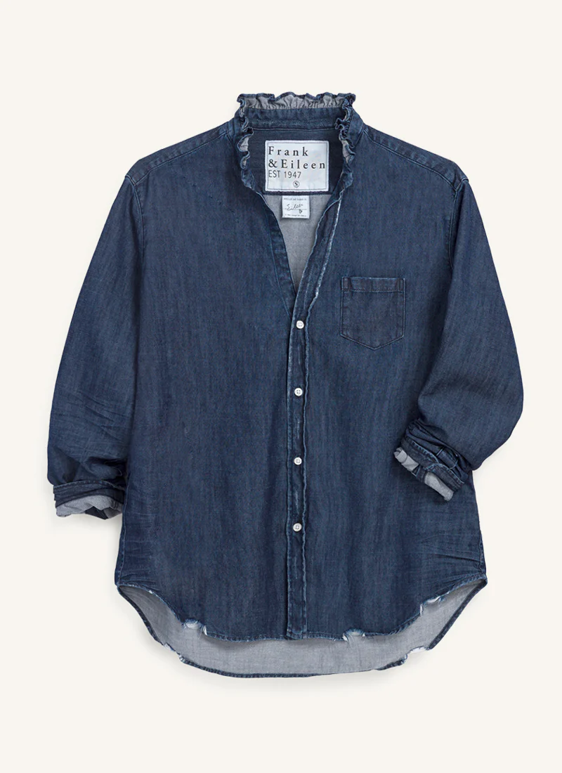 Eileen Ruffle Collar Button-Up Shirt - Image 6