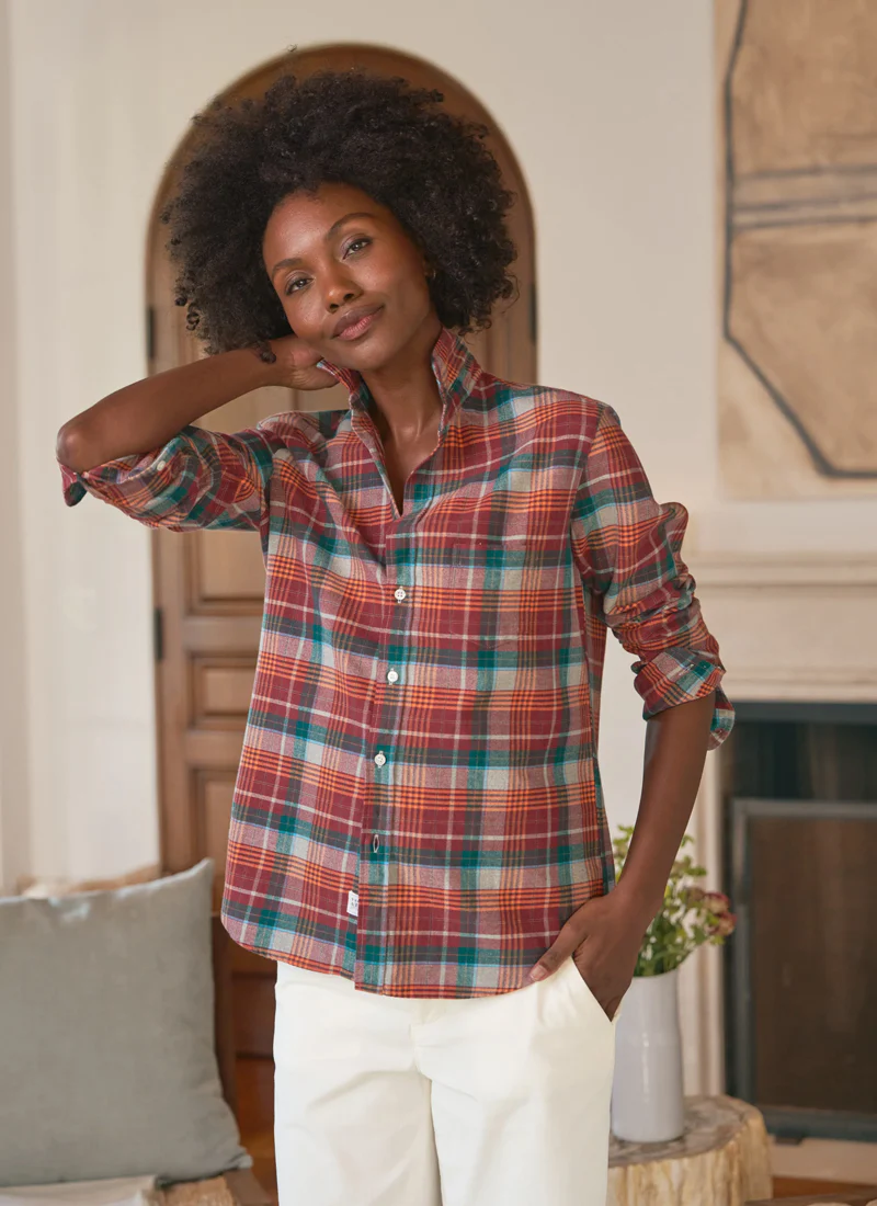 Eileen Relaxed Button-Up Shirt