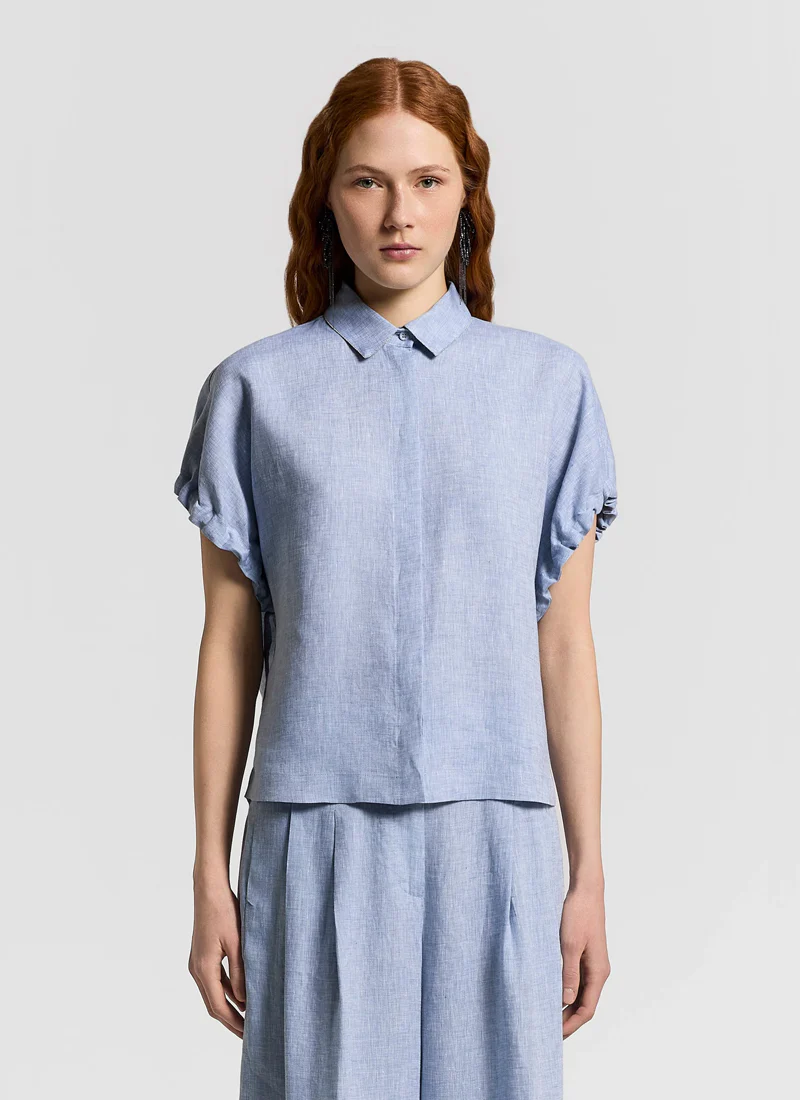 Lightweight Linen Canvas Shirt