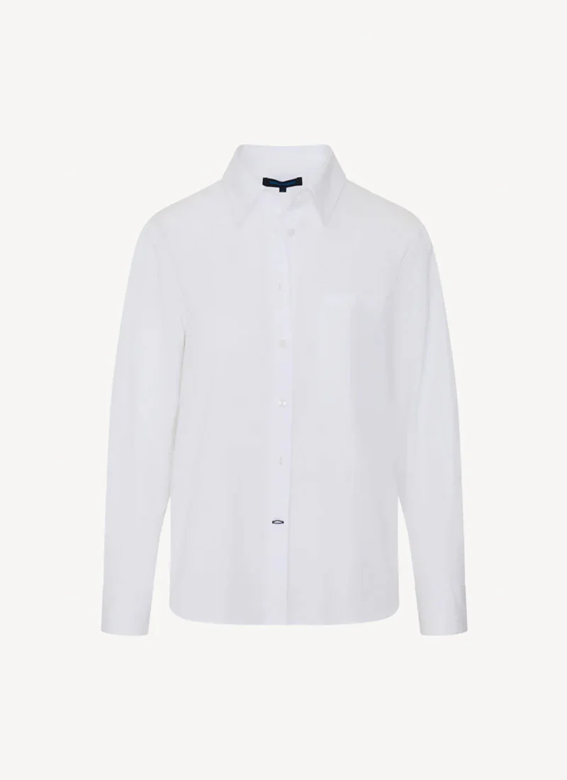 Long Sleeve Cotton Boyfriend Pocket Shirt - Image 7